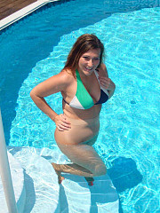 Summer Day In The Pool With Dawn image 5