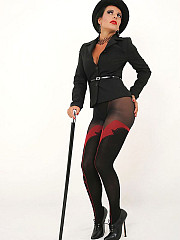 Milf Eve Wearing Cylinder Hat Victorian image 1